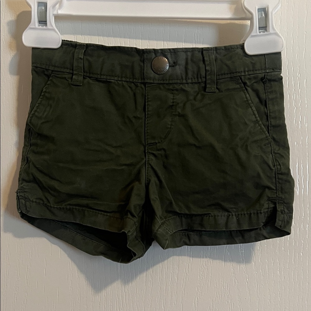 Old Navy Olive Green Girls' Casual Shorts 3T NWOT